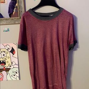VICTORIA SECRET THIN MATERIAL T SHIRT